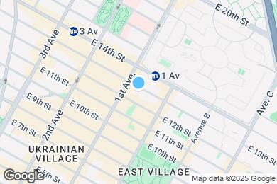 Map image of the property - 416 E 13th St