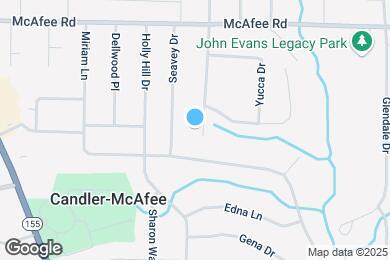 Map image of the property - 2121 Nichols Ln
