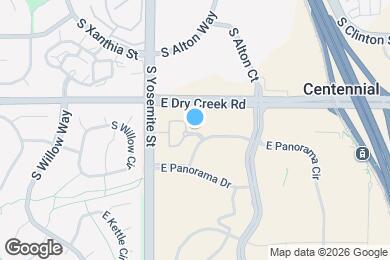 Map image of the property - 9079 E Panorama Cir