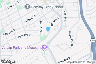 Map image of the property - 1854 16th Ave S