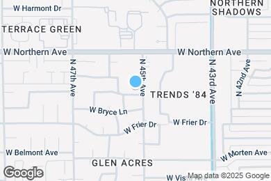 Map image of the property - 4510 W Hayward Ave