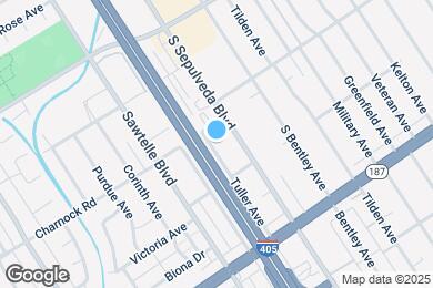 Map image of the property - 3620 Tuller Ave