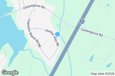 Map image of the property - 891 Anchor Way NE