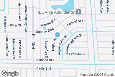 Map image of the property - 213 Hagan Ave S