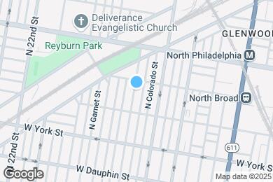 Map image of the property - 2545 N 18th St