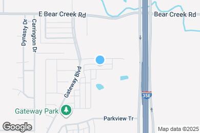 Map image of the property - 1217 Whitecreek Dr