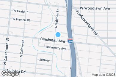 Map image of the property - 551 Cincinnati Ave
