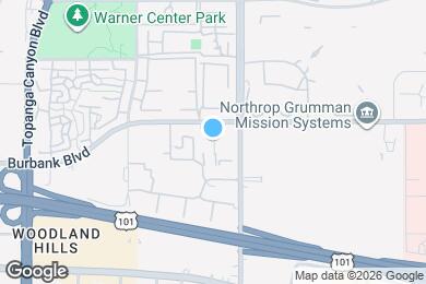 Map image of the property - 21400 Burbank Blvd