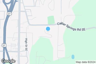 Map image of the property - The Peaks at Callier Springs