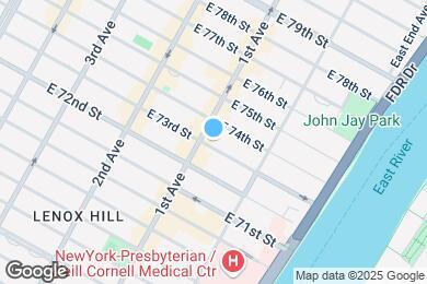 Map image of the property - 403 E 73rd St