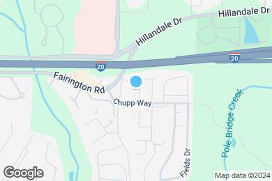 Map image of the property - The Hills at Fairington