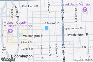 Map image of the property - Washington Senior Apartments