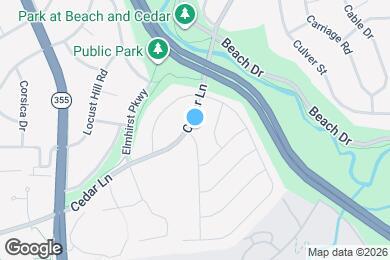Map image of the property - 9311 Chanute Dr