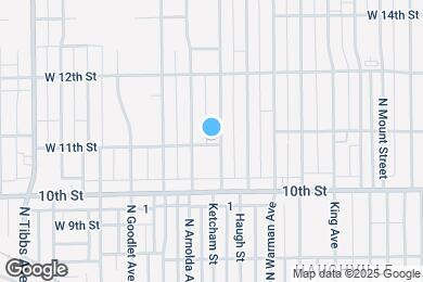 Map image of the property - 2932 W 11th St