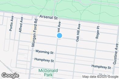 Map image of the property - 4166 Juniata St