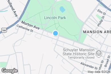 Map image of the property - 166 Morton Ave