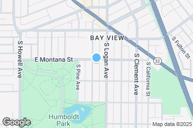 Map image of the property - 2810 S Lenox St