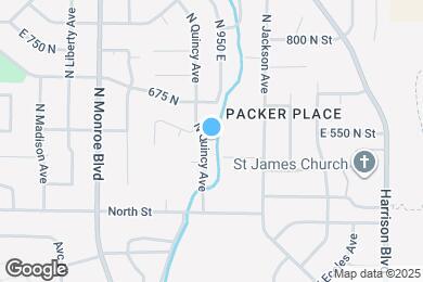 Map image of the property - 532 N Quincy Ave