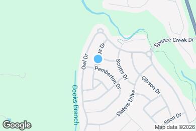Map image of the property - 600 Pemberton Dr