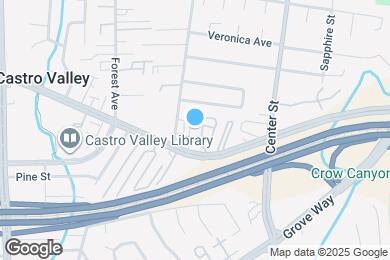 Map image of the property - 3958 Castro Valley Blvd