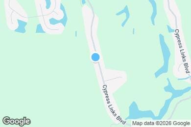 Map image of the property - 4989 Cypress Links Blvd
