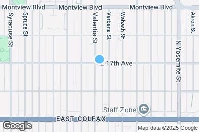 Map image of the property - 1690 Valentia St