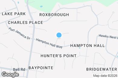 Map image of the property - 716 Hallcrest Ct