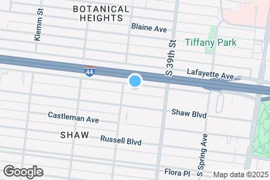 Map image of the property - 3952 De Tonty St