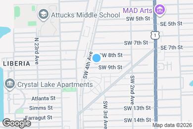 Map image of the property - 278 SW 9th St