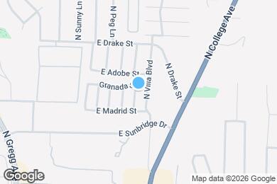 Map image of the property - 2676 N Barcelona Ave