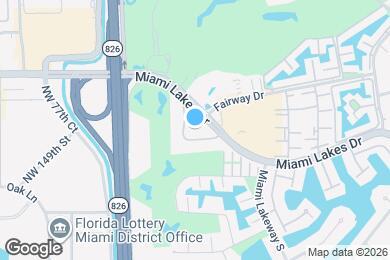 Map image of the property - 7450 Miami Lakes Dr