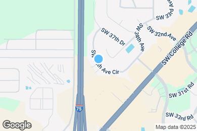 Map image of the property - 3409 SW 34th Ave