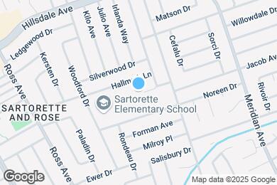 Map image of the property - 1721 Lollie Ct