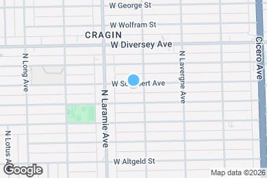 Map image of the property - 5115 W Schubert Ave
