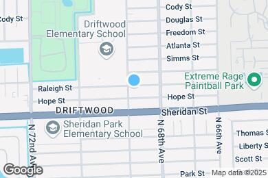 Map image of the property - 6880 Raleigh St