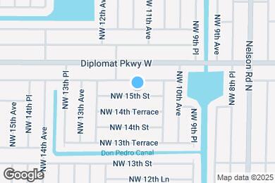 Map image of the property - 1111 NW 15th St