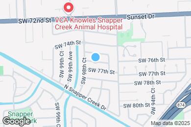 Map image of the property - 9800 SW 76th St