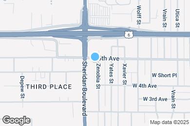 Map image of the property - 485 Zenobia St