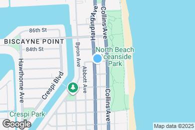 Map image of the property - 8233 Harding Ave