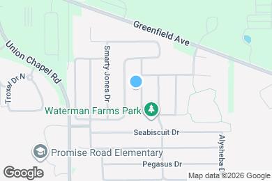 Map image of the property - 11309 Seattle Slew Dr