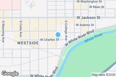 Map image of the property - 422 S Talley Ave