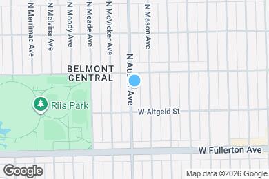 Map image of the property - 2537 N Austin Ave