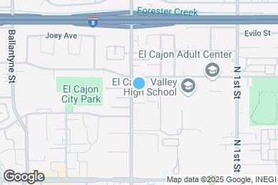 Map image of the property - Dominguez Way Apartments