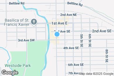 Map image of the property - 202 3rd Ave