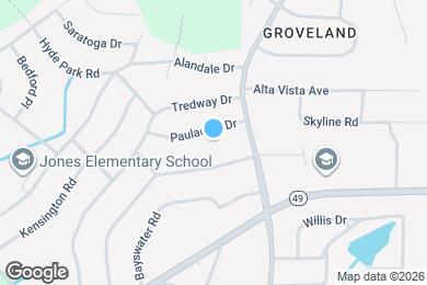 Map image of the property - 2659 Pauladale Dr