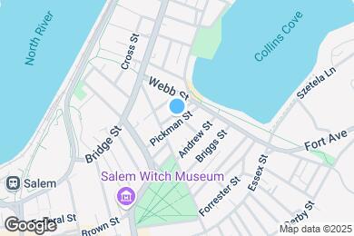 Map image of the property - 17 Pickman St