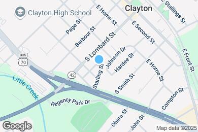 Map image of the property - 501 Fisher St