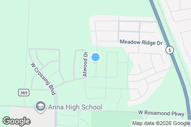 Map image of the property - 2009 Meadow Dr