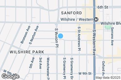 Map image of the property - 3976 W 7th St