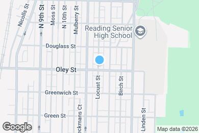 Map image of the property - 1135 Oley St